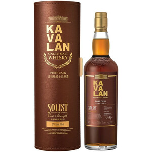 Виски Kavalan, "Solist" Port Cask (57,1%), in tube, 0.7 л