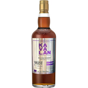 Виски Kavalan, "Solist" Peated Single Malt Cask Strength (53,2%), 0.7 л