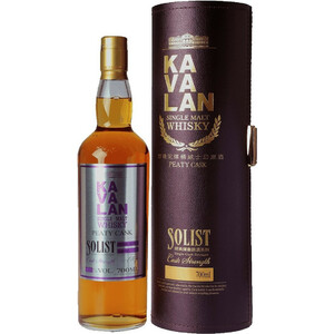 Виски Kavalan, "Solist" Peaty Cask (57,8%), in tube, 0.7 л