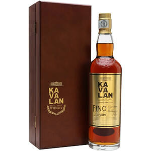 Виски Kavalan, "Solist" Fino Sherry Cask (56,3%), wooden box, 0.7 л