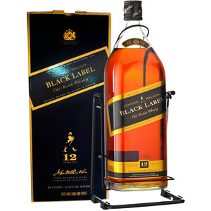 Виски Johnnie Walker, "Black Label", with box swing, 3 л