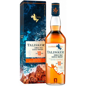 Виски "Talisker" malt 10 years old, with box, 0.75 л