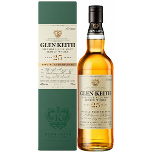 Виски "Glen Keith" 25 Years Old, gift box, 0.7 л