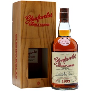 Виски Glenfarclas 1993 Family Casks (59.1%), in gift box, 0.7 л