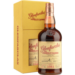 Виски Glenfarclas 1981 "Family Casks" (48,3%), gift box, 0.7 л