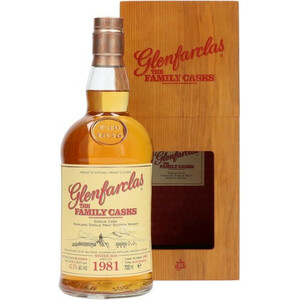 Виски Glenfarclas 1981 "Family Casks" (43,2%), gift box, 0.7 л