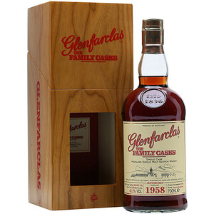 Виски Glenfarclas 1958 Family Casks (40,2%), in gift box, 0.7 л