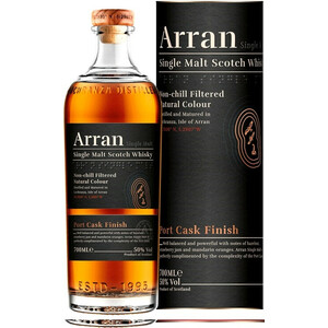 Виски Arran Port Cask Finish, in tube, 0.7 л