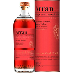 Виски "Arran" Amarone Cask Finish, in tube, 0.7 л