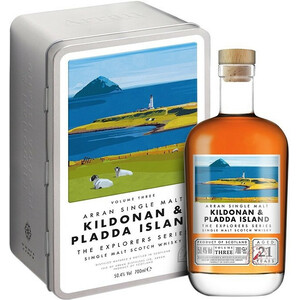 Виски Arran, "Kildonan & Pladda Island" Vol.3, gift box, 0.7 л