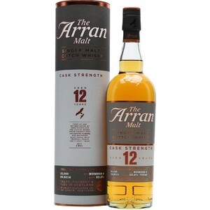 Виски "Arran" 12 years, Cask Strength (Batch №4), in tube, 0.7 л