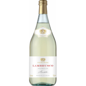 Игристое вино "Cascina S. Maria" Bianco Amabile, Lambrusco dell'Emilia IGT, 1.5 л