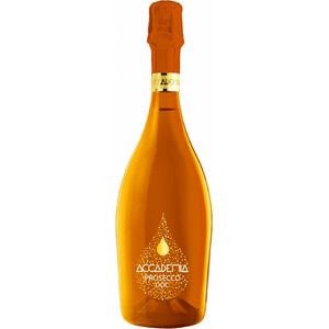 Игристое вино Bottega, "Accademia" Prosecco DOC Brut, orange bottle