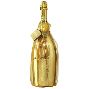 Игристое вино "Il Vino dei Poeti" Brut Prosecco DOC (Gold designe), gift bag