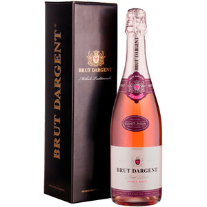 Игристое вино Brut Dargent, Pinot Noir Rose, 2015, gift box