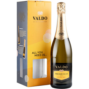 Игристое вино Valdo, Prosecco DOC, gift box