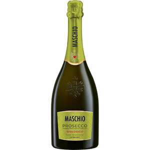 Игристое вино Maschio, Prosecco Biologico DOC Extra Dry