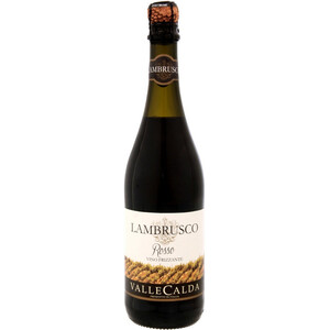 Игристое вино "Valle Calda" Rosso Amabile, Lambrusco IGT