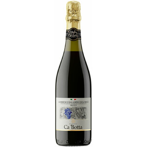 Игристое вино Ca'Botta, Lambrusco Salamino di S. Croce DOC Secco