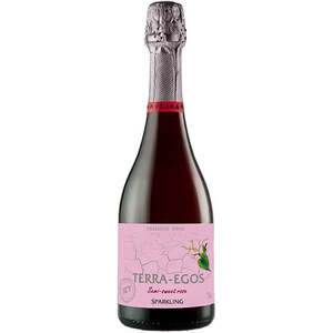 Игристое вино "Terra Egos" Rose Semi-Sweet