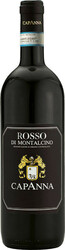 Вино Capanna, Rosso di Montalcino DOC, 2016