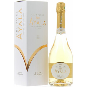 Шампанское Ayala, "Le Blanc de Blancs" Brut AOC, 2013, gift box