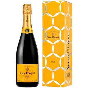 Шампанское Veuve Clicquot, Brut, gift box "Comet"