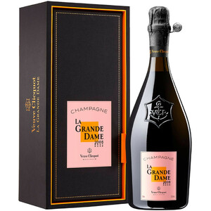 Шампанское Veuve Clicquot. "La Grande Dame" Rose. gift box "Carousel"