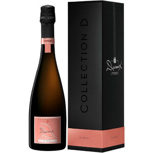 Шампанское Devaux, "D" Rose Brut (aged 7 years), Champagne AOC, gift box, 1.5 л
