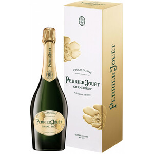 Шампанское Perrier-Jouet, Grand Brut, Champagne AOC, gift box