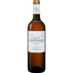 Вино Chateau Sainte-Marie. "Vieilles Vignes". Entre-deux-Mers AOC