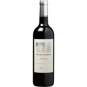 Вино "Rouge de Barat", Bordeaux AOC