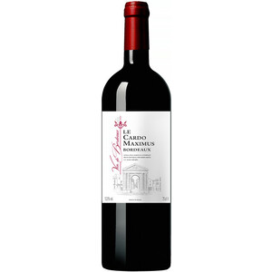 Вино Maison Bouey, "Le Cardo Maximus" Rouge, Bordeaux AOC