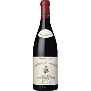 Вино Famille Perrin, "Coudoulet de Beaucastel", Cotes-du-Rhone AOC Rouge, 2018