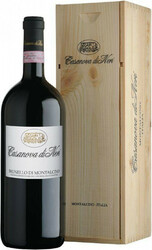 Вино Casanova di Neri. Brunello di Montalcino DOCG. wooden box. 1.5 л