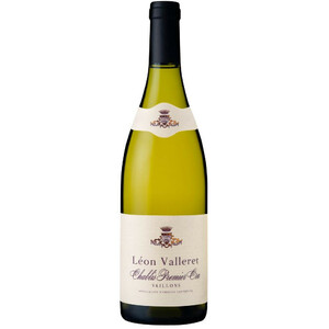 Вино Leon Valleret. Chablis Premier Cru "Vallons" AOC