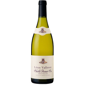 Вино Leon Valleret. Chablis Premier Cru "Montmains" AOC