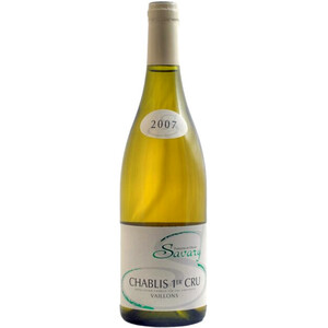 Вино Savary. Chablis Premier Cru AOC "Vaillons"