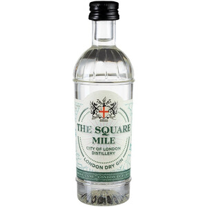 Джин "Square Mile" London Dry Gin, 50 мл