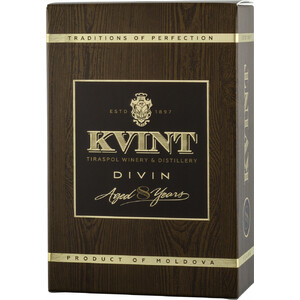Коньяк Kvint XO, 8 years old, gift box, 0.5 л