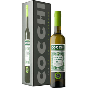 Вермут Cocchi, "Vermouth di Torino" Dry, gift box, 0.5 л