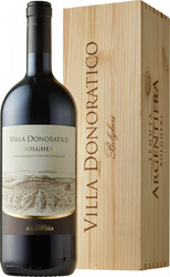 Вино Argentiera, "Villa Donoratico", 2018, wooden box, 1.5 л
