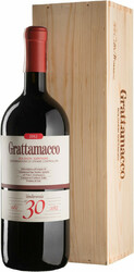 Вино Grattamacco, Bolgheri Rosso Superiore DOC, 2012, wooden box, 1.5 л