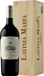 Вино Argentiera. "Lavinia Maria". Bolgheri DOC. wooden box