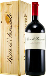 Вино Rocca di Frassinello. "Rocca di Frassinello". Maremma Toscana IGT. wooden box. 1.5 л