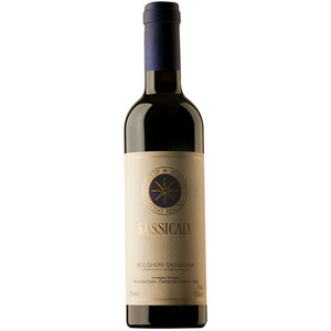 Вино "Sassicaia", Bolgheri Sassicaia DOC, 2012, 375 мл