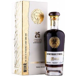 Коньяк "Армянский Символ" 25-летний, в подарочной коробке, 0.75 л