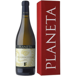 Вино Planeta, Chardonnay, Sicilia IGT, gift box