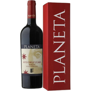 Вино Planeta, "Sito dell'Ulmo" Merlot, Sicilia Menfi DOC, gift box