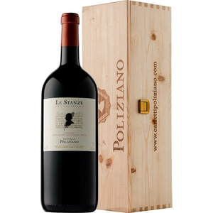 Вино "Le Stanze del Poliziano", Toscana IGT, 2017, wooden box, 1.5 л